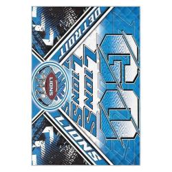 nfl detroit lions football team logo sport carpet area rug home decor gift for fans dlw79