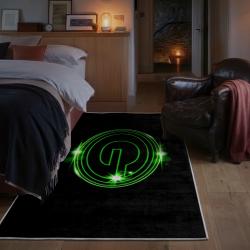 nfl green bay packers area rug non slip football carpet home decor gift idea for fans bedroom gbp108