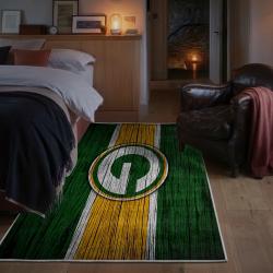 nfl green bay packers area rug non slip football carpet home decor gift idea for fans bedroom gbp115