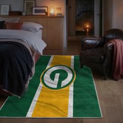 nfl green bay packers area rug non slip football carpet home decor gift idea for fans bedroom gbp116