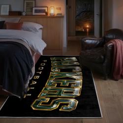 nfl green bay packers area rug non slip football carpet home decor gift idea for fans bedroom gbp125