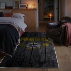 nfl green bay packers area rug non slip football carpet home decor gift idea for fans bedroom gbp161