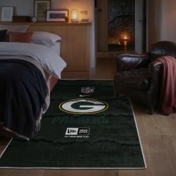 nfl green bay packers area rug non slip football carpet home decor gift idea for fans bedroom gbp168
