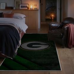 nfl green bay packers area rug non slip football carpet home decor gift idea for fans bedroom gbp44