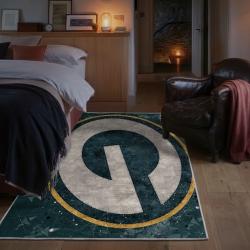 nfl green bay packers area rug non slip football carpet home decor gift idea for fans bedroom gbp46