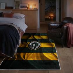 nfl green bay packers area rug non slip football carpet home decor gift idea for fans bedroom gbp50