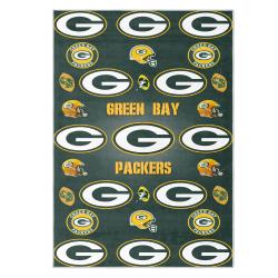 nfl green bay packers area rug non slip football carpet home decor gift idea for fans gbp100