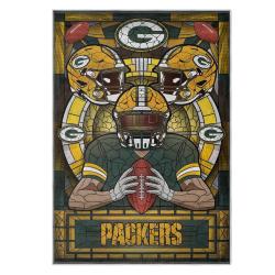 nfl green bay packers area rug non slip football carpet home decor gift idea for fans gbp103