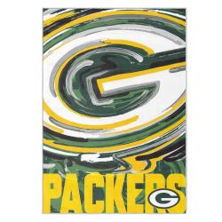 nfl green bay packers area rug non slip football carpet home decor gift idea for fans gbp122