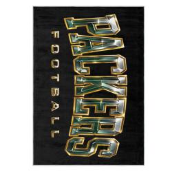 nfl green bay packers area rug non slip football carpet home decor gift idea for fans gbp125