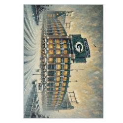 nfl green bay packers area rug non slip football carpet home decor gift idea for fans gbp126