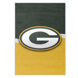 nfl green bay packers area rug non slip football carpet home decor gift idea for fans gbp151