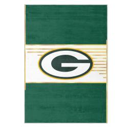 nfl green bay packers area rug non slip football carpet home decor gift idea for fans gbp156