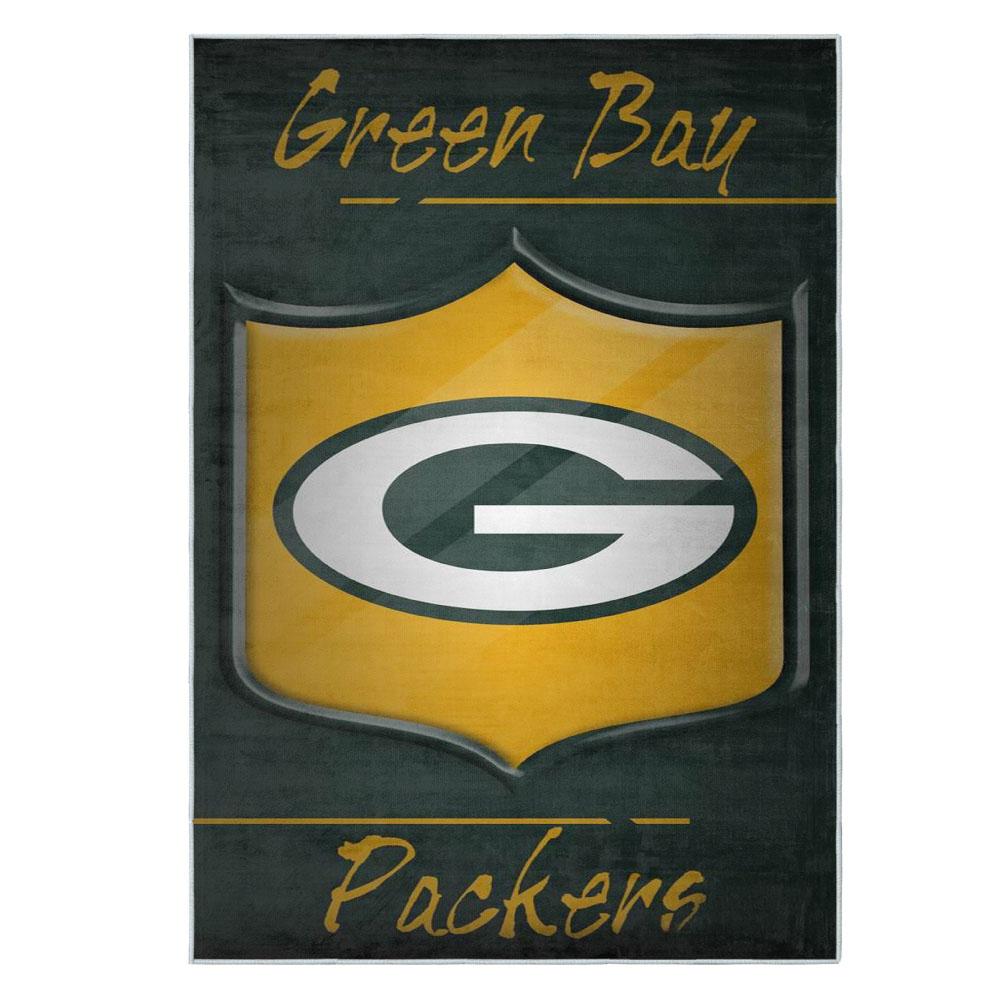 NFL Green Bay Packers Area Rug Non-Slip Football Carpet Home Decor Gift Idea For Fans GBP159 2 nfl green bay packers area rug non slip football carpet home decor gift idea for fans gbp159