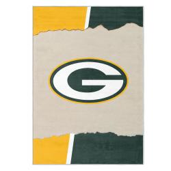 nfl green bay packers area rug non slip football carpet home decor gift idea for fans gbp160