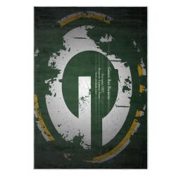 nfl green bay packers area rug non slip football carpet home decor gift idea for fans gbp164