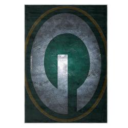 nfl green bay packers area rug non slip football carpet home decor gift idea for fans gbp177