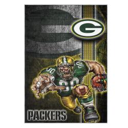 nfl green bay packers area rug non slip football carpet home decor gift idea for fans gbp191