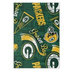 nfl green bay packers area rug non slip football carpet home decor gift idea for fans gbp195
