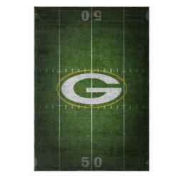 nfl green bay packers area rug non slip football carpet home decor gift idea for fans gbp43