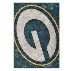 nfl green bay packers area rug non slip football carpet home decor gift idea for fans gbp46