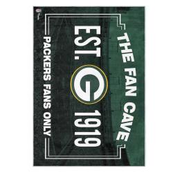 nfl green bay packers area rug non slip football carpet home decor gift idea for fans gbp49