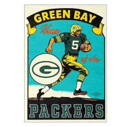 nfl green bay packers area rug non slip football carpet home decor gift idea for fans gbp51