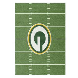 nfl green bay packers area rug non slip football carpet home decor gift idea for fans gbp57