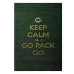 nfl green bay packers area rug non slip football carpet home decor gift idea for fans gbp58