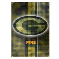 nfl green bay packers area rug non slip football carpet home decor gift idea for fans gbp59