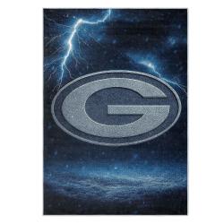 nfl green bay packers area rug non slip football carpet home decor gift idea for fans gbp66