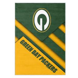 nfl green bay packers area rug non slip football carpet home decor gift idea for fans gbp74