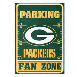 nfl green bay packers area rug non slip football carpet home decor gift idea for fans gbp95