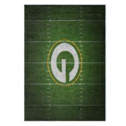 nfl green bay packers area rug non slip football carpet home decor gift idea for fans gbp99