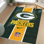 nfl green bay packers area rug non slip football carpet home decor gift idea for fans living room gbp112