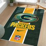 nfl green bay packers area rug non slip football carpet home decor gift idea for fans living room gbp113