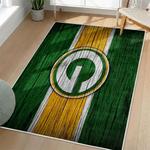nfl green bay packers area rug non slip football carpet home decor gift idea for fans living room gbp115