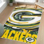 nfl green bay packers area rug non slip football carpet home decor gift idea for fans living room gbp122