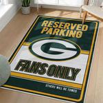 nfl green bay packers area rug non slip football carpet home decor gift idea for fans living room gbp135