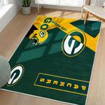 nfl green bay packers area rug non slip football carpet home decor gift idea for fans living room gbp142