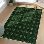nfl green bay packers area rug non slip football carpet home decor gift idea for fans living room gbp146