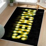 nfl green bay packers area rug non slip football carpet home decor gift idea for fans living room gbp147