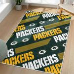 nfl green bay packers area rug non slip football carpet home decor gift idea for fans living room gbp152