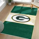 nfl green bay packers area rug non slip football carpet home decor gift idea for fans living room gbp156