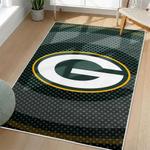 nfl green bay packers area rug non slip football carpet home decor gift idea for fans living room gbp158