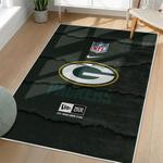 nfl green bay packers area rug non slip football carpet home decor gift idea for fans living room gbp168