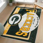 nfl green bay packers area rug non slip football carpet home decor gift idea for fans living room gbp170