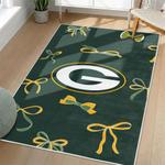 nfl green bay packers area rug non slip football carpet home decor gift idea for fans living room gbp176