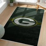 nfl green bay packers area rug non slip football carpet home decor gift idea for fans living room gbp185