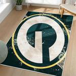 nfl green bay packers area rug non slip football carpet home decor gift idea for fans living room gbp192